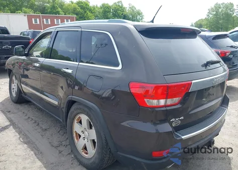 2011 Jeep Grand Cherokee Overland из США, поврежденный, VIN 1J4RR6GT2BC700758